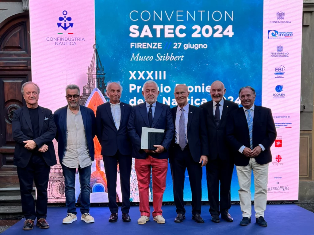 XXXIII Premio Pionieri della Nautica: Confindustria Nautica celebra l'eccellenza del Made in Italy nel settore nautico.