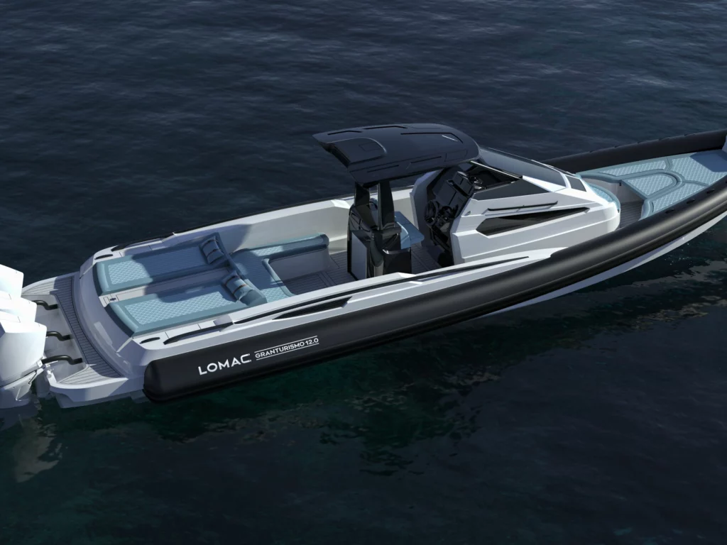 Scopri il nuovo Lomac GranTurismo 12.0 al Cannes Yachting Festival 2024. Design innovativo e prestazioni eccezionali.