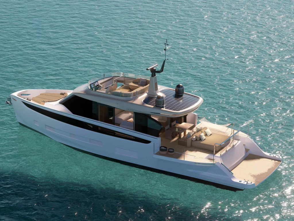 Timone Yachts presenta Azimut Seadeck 6 e 7 a Düsseldorf: lusso, sostenibilità e spazi outdoor per i giovani armatori.