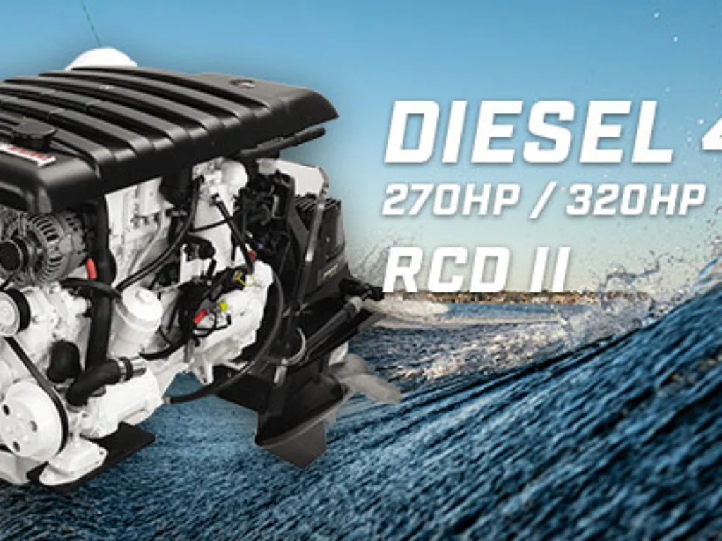 Scopri il nuovo motore Mercury Diesel 4.2L con certificazione RCD II, prestazioni elevate, efficienza e basse emissioni.