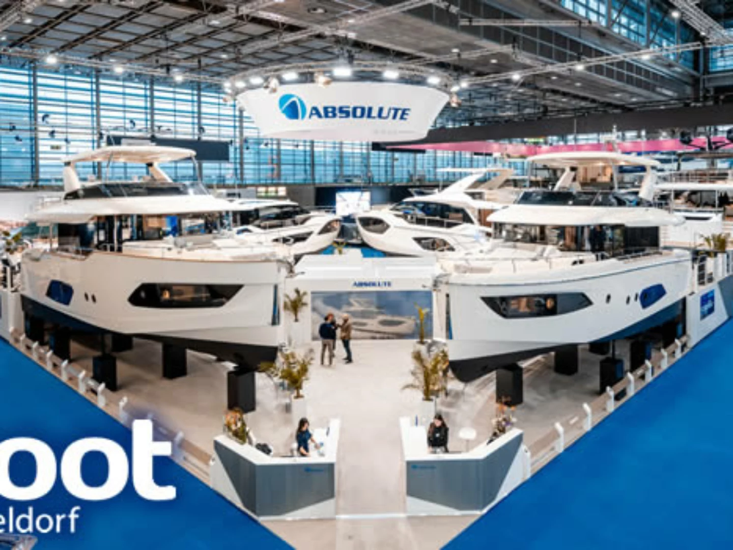 Absolute Yachts al Boot Düsseldorf 2025: scopri 47 FLY, 52 FLY, Navetta 53 e 64, simboli di lusso e innovazione.