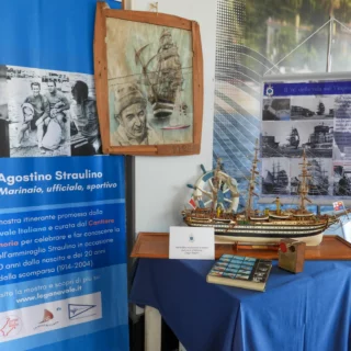 La Lega Navale Italiana celebra il Vespucci e Straulino con una mostra a Ostia. Scopri storia, vela e marineria!