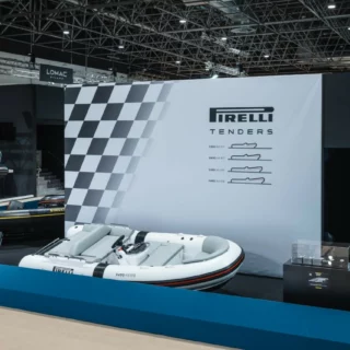 Scopri il nuovo PIRELLI Tender X430: design sportivo, massimo comfort e prestazioni d'eccellenza per yacht di lusso oltre i 20 metri.